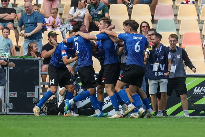 Football. Betclic II liga. Podbeskidzie Bielsko-Biala - Sandecja Nowy Sacz. 06.06.2026