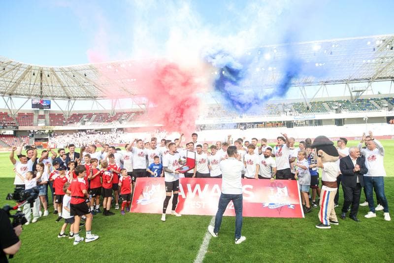 Football. Betclic II liga. Podbeskidzie Bielsko-Biala - Sandecja Nowy Sacz. 06.06.2026