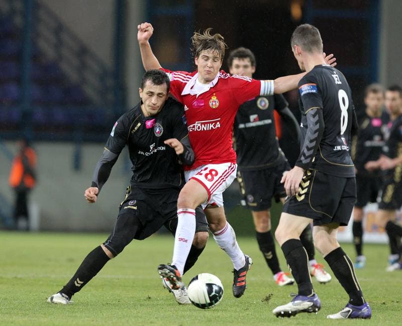 Football. T-Mobile Ekstraklasa. Wisla Krakow - Polonia Warszawa. 09.12.2011