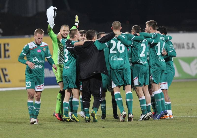 Football. T-Mobile Ekstraklasa. Gornik Zabrze - Slask Wroclaw. 04.12.2011