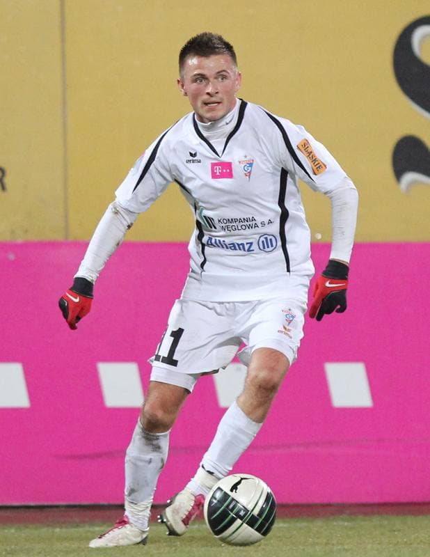 Football. T-Mobile Ekstraklasa. Gornik Zabrze - Slask Wroclaw. 04.12.2011