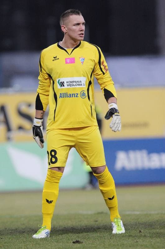 Football. T-Mobile Ekstraklasa. Gornik Zabrze - Slask Wroclaw. 04.12.2011
