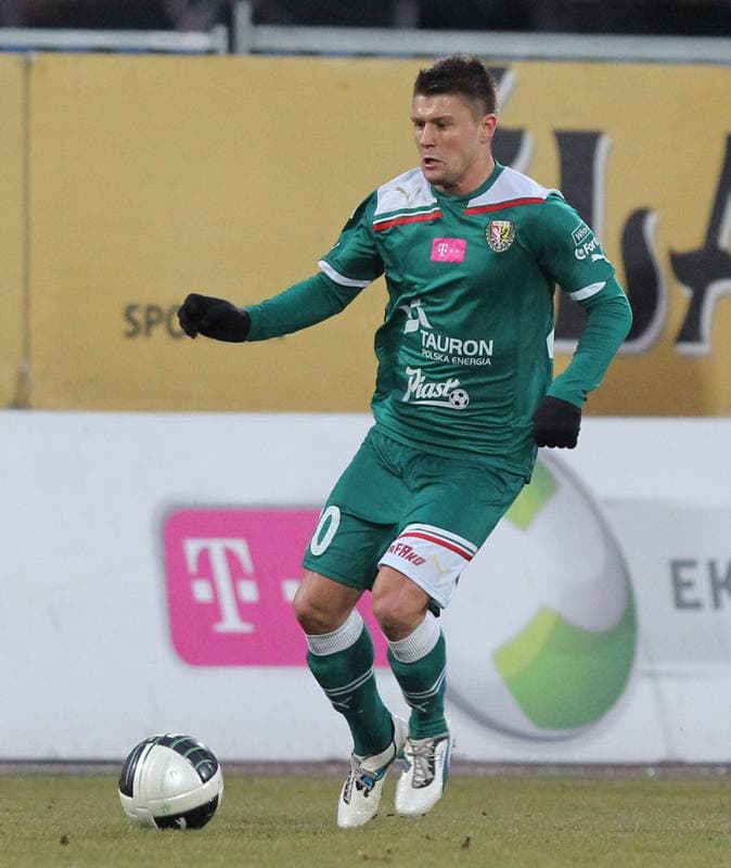 Football. T-Mobile Ekstraklasa. Gornik Zabrze - Slask Wroclaw. 04.12.2011