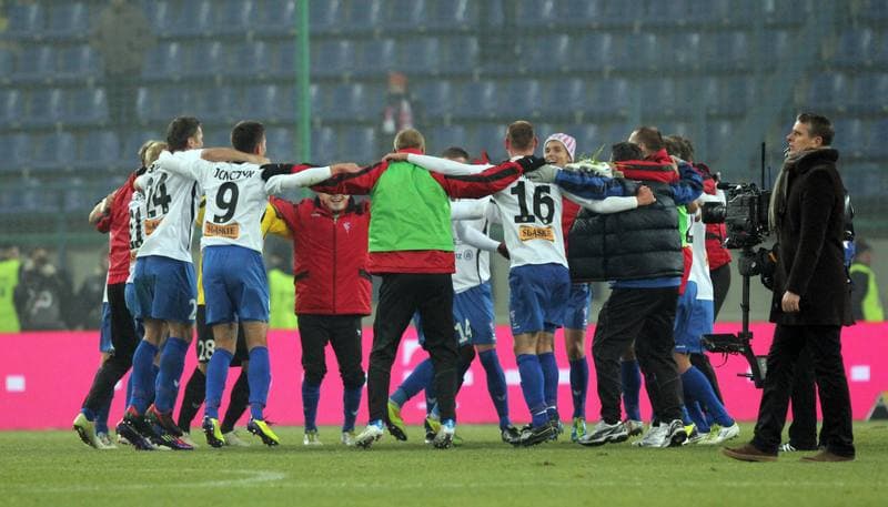 Football. T-Mobile Ekstraklasa. Wisla Krakow - Gornik Zabrze. 20.11.2011