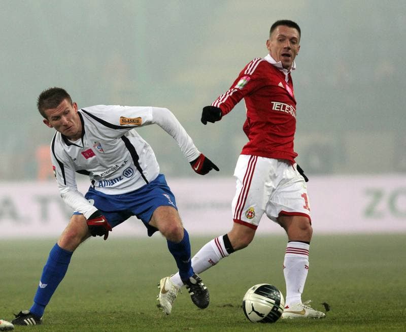 Football. T-Mobile Ekstraklasa. Wisla Krakow - Gornik Zabrze. 20.11.2011
