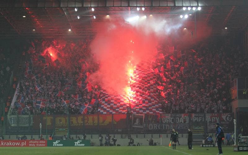Football. T-Mobile Ekstraklasa. Wisla Krakow - Gornik Zabrze. 20.11.2011