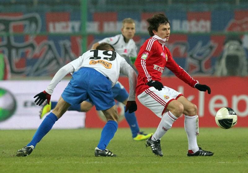 Football. T-Mobile Ekstraklasa. Wisla Krakow - Gornik Zabrze. 20.11.2011