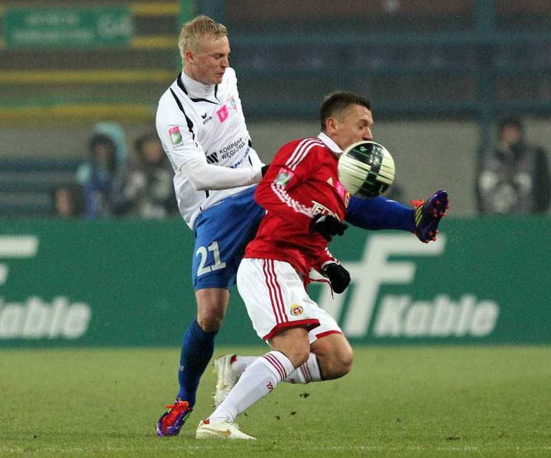 Football. T-Mobile Ekstraklasa. Wisla Krakow - Gornik Zabrze. 20.11.2011