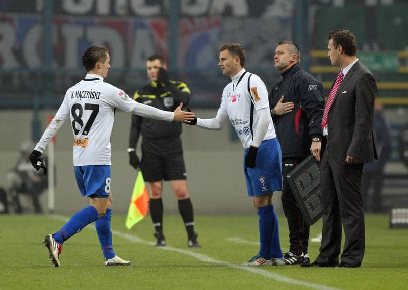 Football. T-Mobile Ekstraklasa. Wisla Krakow - Gornik Zabrze. 20.11.2011