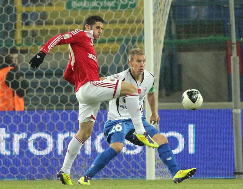 Football. T-Mobile Ekstraklasa. Wisla Krakow - Gornik Zabrze. 20.11.2011