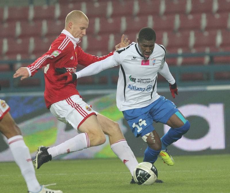 Football. T-Mobile Ekstraklasa. Wisla Krakow - Gornik Zabrze. 20.11.2011