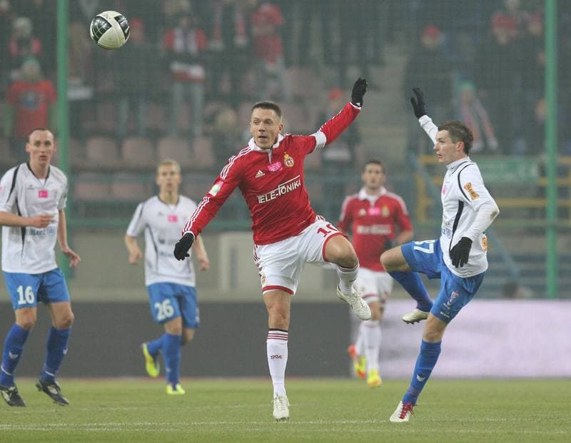 Football. T-Mobile Ekstraklasa. Wisla Krakow - Gornik Zabrze. 20.11.2011
