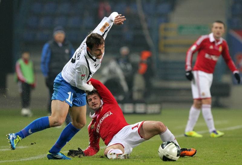 Football. T-Mobile Ekstraklasa. Wisla Krakow - Gornik Zabrze. 20.11.2011