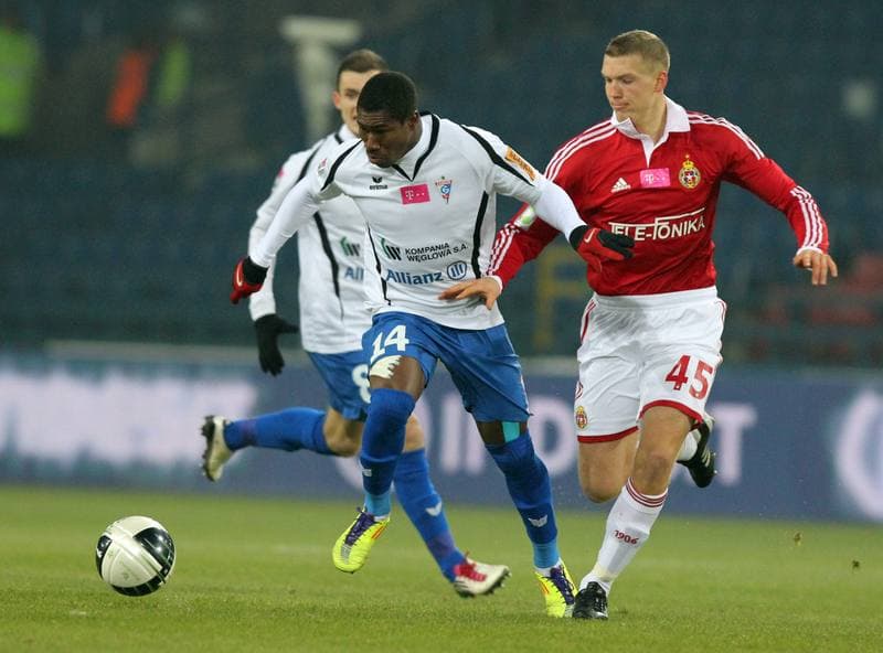 Football. T-Mobile Ekstraklasa. Wisla Krakow - Gornik Zabrze. 20.11.2011