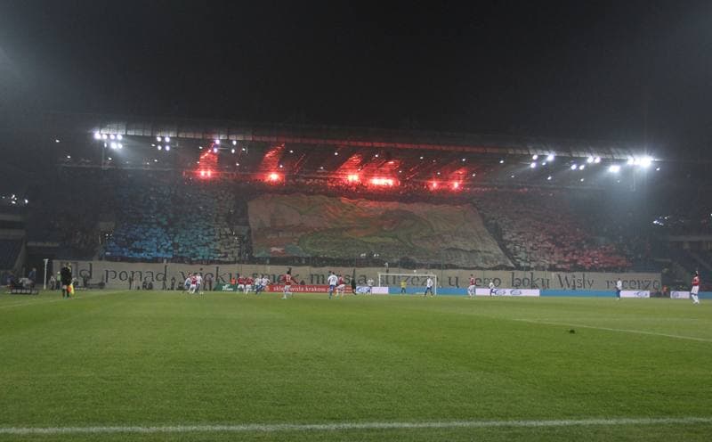 Football. T-Mobile Ekstraklasa. Wisla Krakow - Gornik Zabrze. 20.11.2011