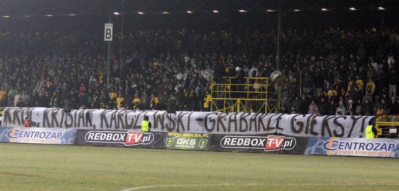 Football. I liga. GKS Katowice - Olimpia Grudziadz. 19.11.2011
