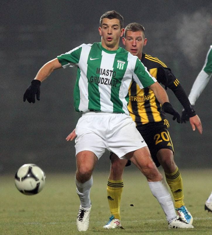 Football. I liga. GKS Katowice - Olimpia Grudziadz. 19.11.2011