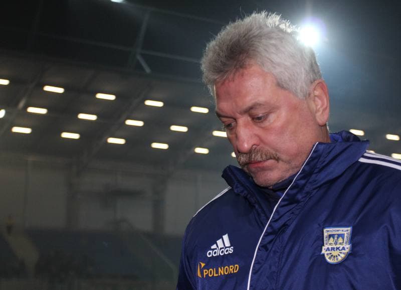 Football. I liga. Piast Gliwice - Arka Gdynia. 12.11.2011