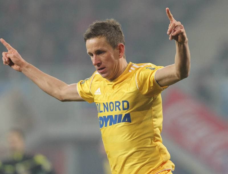 Football. I liga. Piast Gliwice - Arka Gdynia. 12.11.2011
