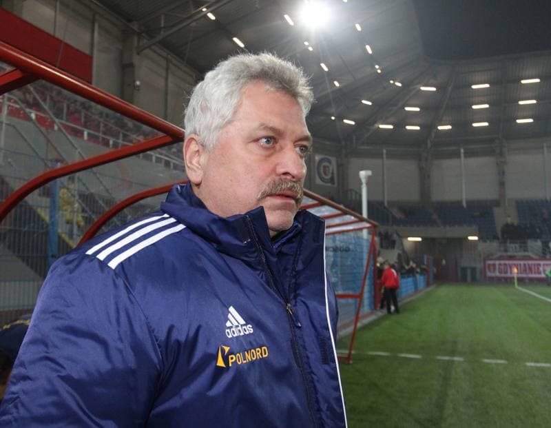 Football. I liga. Piast Gliwice - Arka Gdynia. 12.11.2011