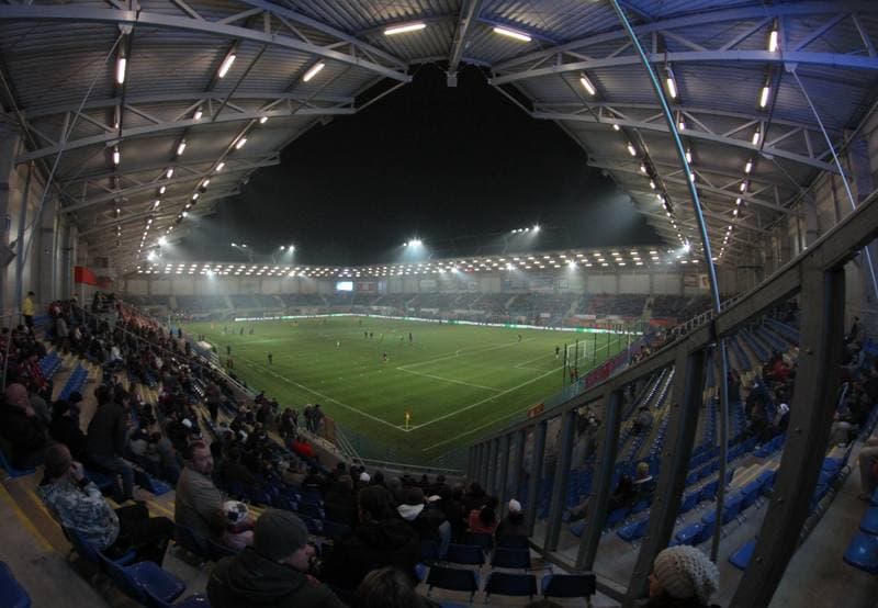 Football. I liga. Piast Gliwice - Arka Gdynia. 12.11.2011