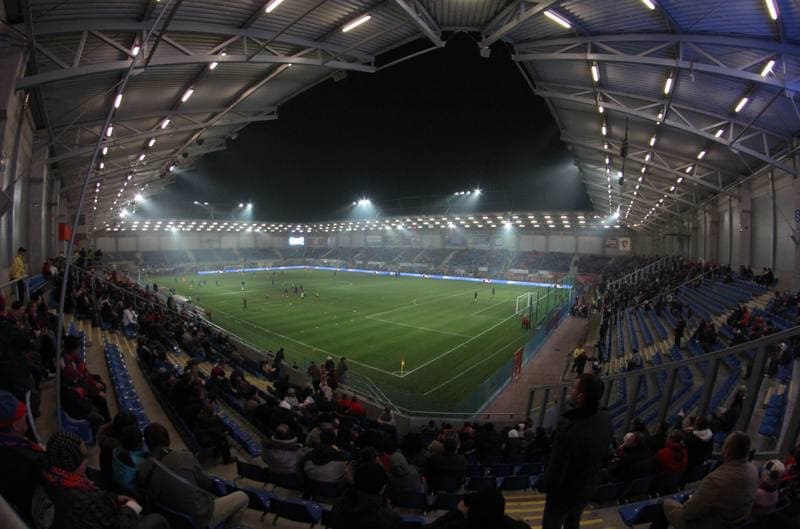 Football. I liga. Piast Gliwice - Arka Gdynia. 12.11.2011