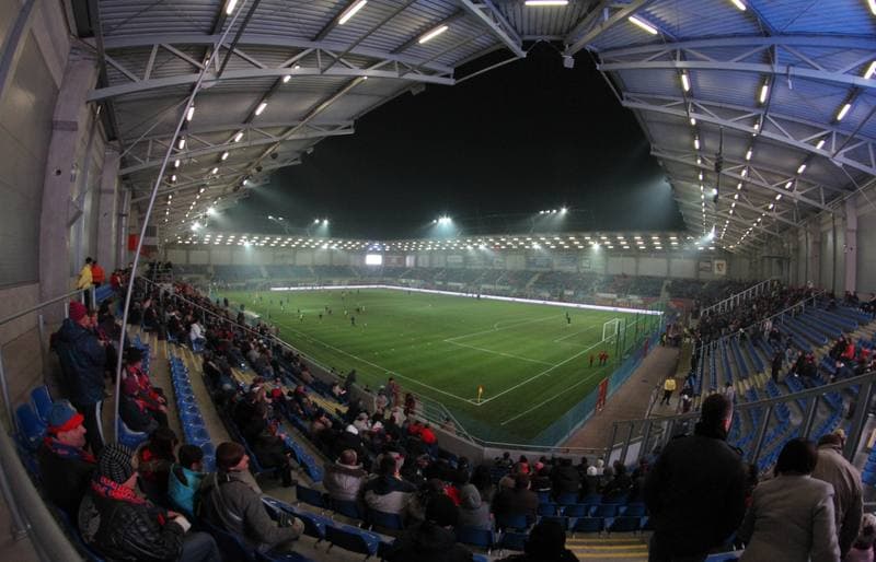 Football. I liga. Piast Gliwice - Arka Gdynia. 12.11.2011