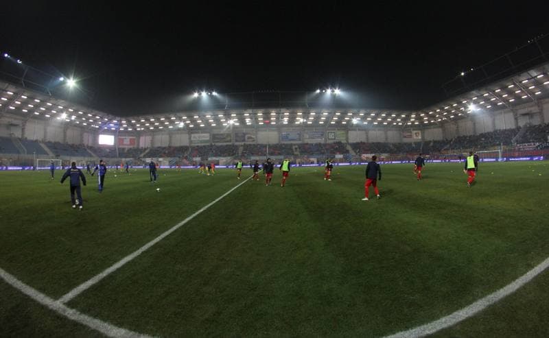 Football. I liga. Piast Gliwice - Arka Gdynia. 12.11.2011