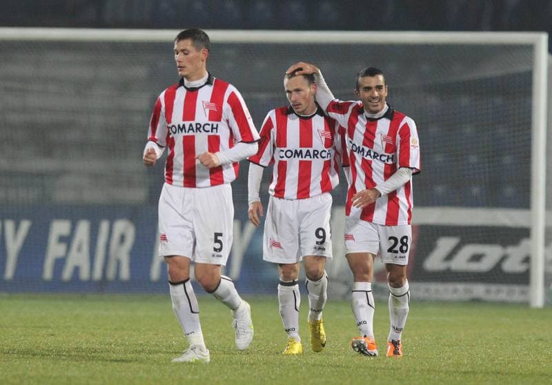 Football. Puchar Polski. Ruch Chorzow - Cracovia Krakow. 09.11.2011