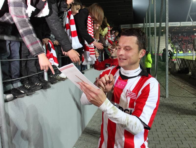 Football. T-Mobile Ekstraklasa. Cracovia Krakow - Wisla Krakow. 06.11.2011