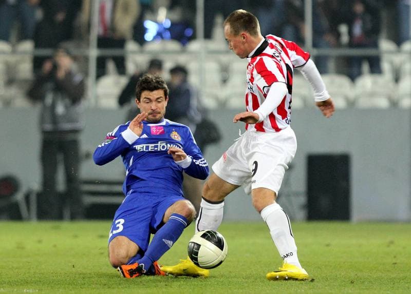 Football. T-Mobile Ekstraklasa. Cracovia Krakow - Wisla Krakow. 06.11.2011