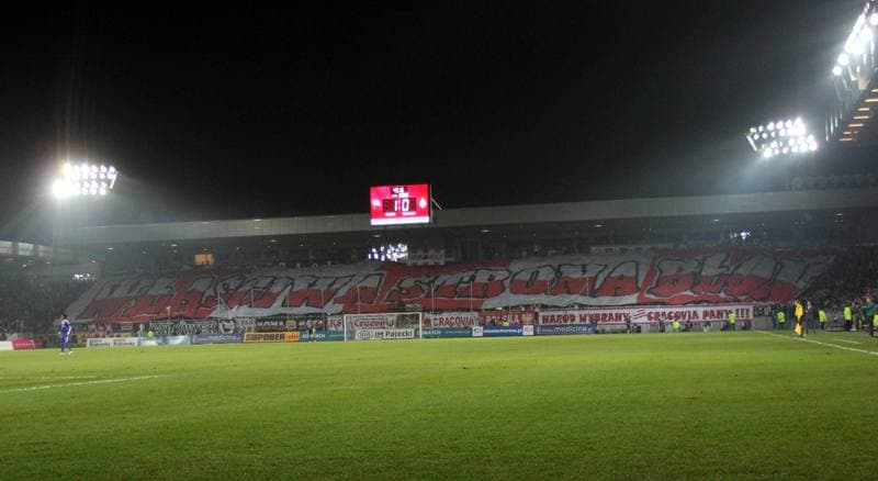 Football. T-Mobile Ekstraklasa. Cracovia Krakow - Wisla Krakow. 06.11.2011
