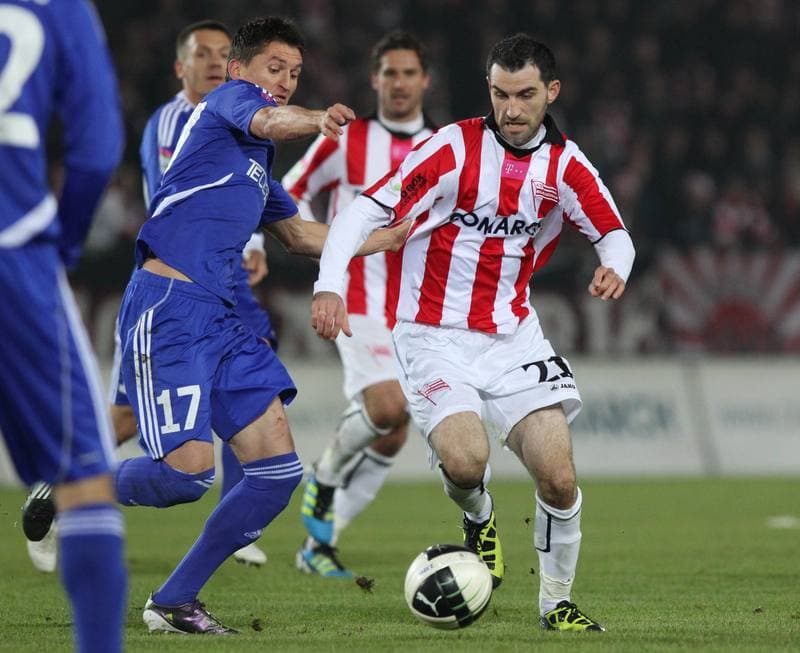 Football. T-Mobile Ekstraklasa. Cracovia Krakow - Wisla Krakow. 06.11.2011