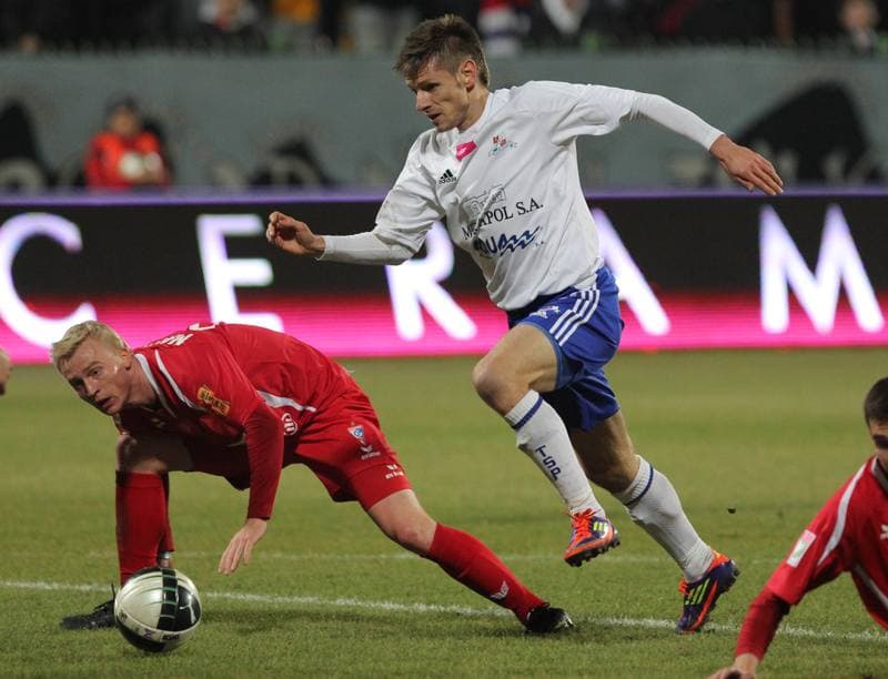 Football. Sparing. Podbeskidzie Bielsko-Biala - Gornik Zabrze. 11.11.2011
