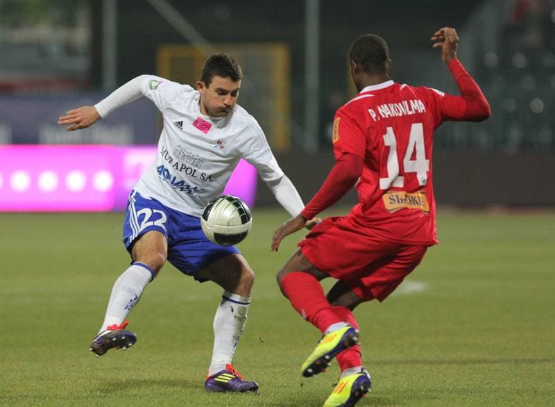 Football. Sparing. Podbeskidzie Bielsko-Biala - Gornik Zabrze. 11.11.2011