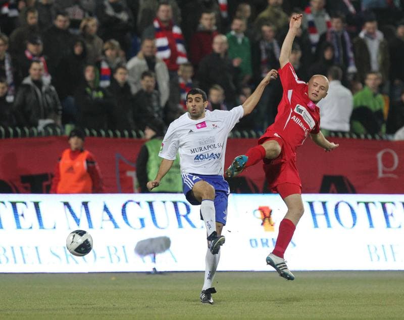 Football. Sparing. Podbeskidzie Bielsko-Biala - Gornik Zabrze. 11.11.2011