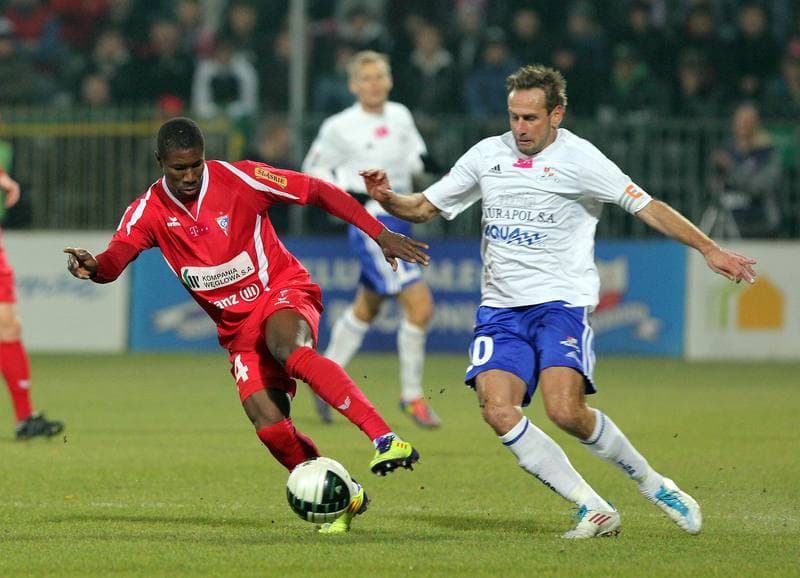 Football. Sparing. Podbeskidzie Bielsko-Biala - Gornik Zabrze. 11.11.2011