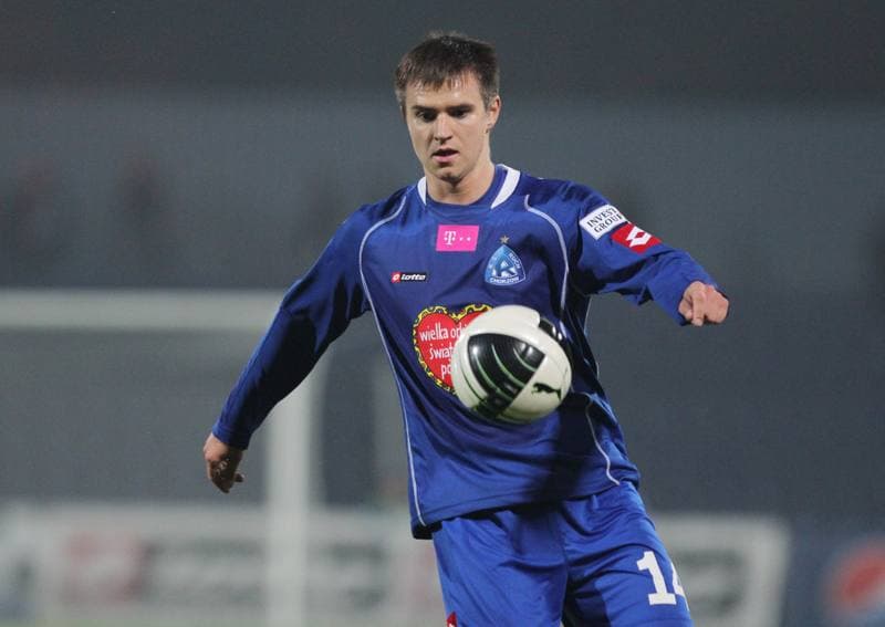 Football. T-Mobile Ekstraklasa. Ruch Chorzow - Polonia Warszawa. 31.10.2011