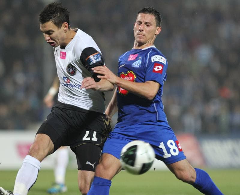 Football. T-Mobile Ekstraklasa. Ruch Chorzow - Polonia Warszawa. 31.10.2011