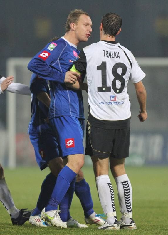 Football. T-Mobile Ekstraklasa. Ruch Chorzow - Polonia Warszawa. 31.10.2011