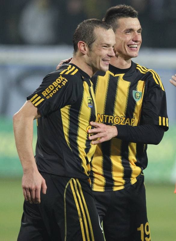 Football. I liga. GKS Katowice - Sandecja Nowy Sacz. 29.10.2011