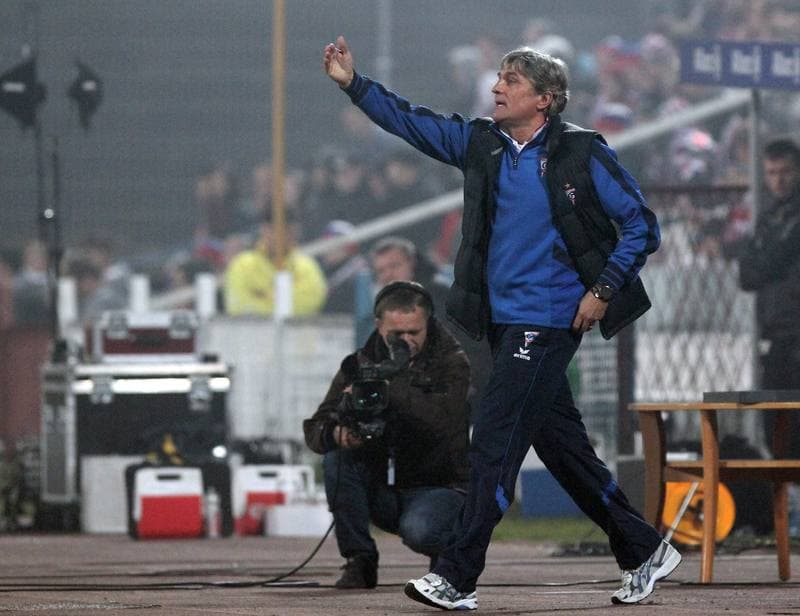 Football. T-Mobile Ekstraklasa. Gornik Zabrze - Jagiellonia Bialystok. 28.10.2011