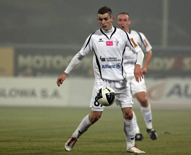 Football. T-Mobile Ekstraklasa. Gornik Zabrze - Jagiellonia Bialystok. 28.10.2011
