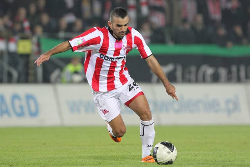 Football. T-Mobile Ekstraklasa. Cracovia Krakow - Polonia Warszawa. 24.10.2011
