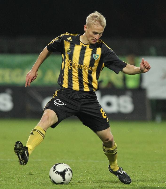 Football. I liga. GKS Katowice - Pogon Szczecin. 12.10.2011