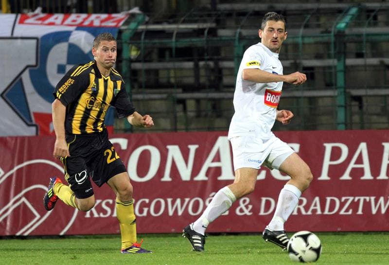 Football. I liga. GKS Katowice - Pogon Szczecin. 12.10.2011