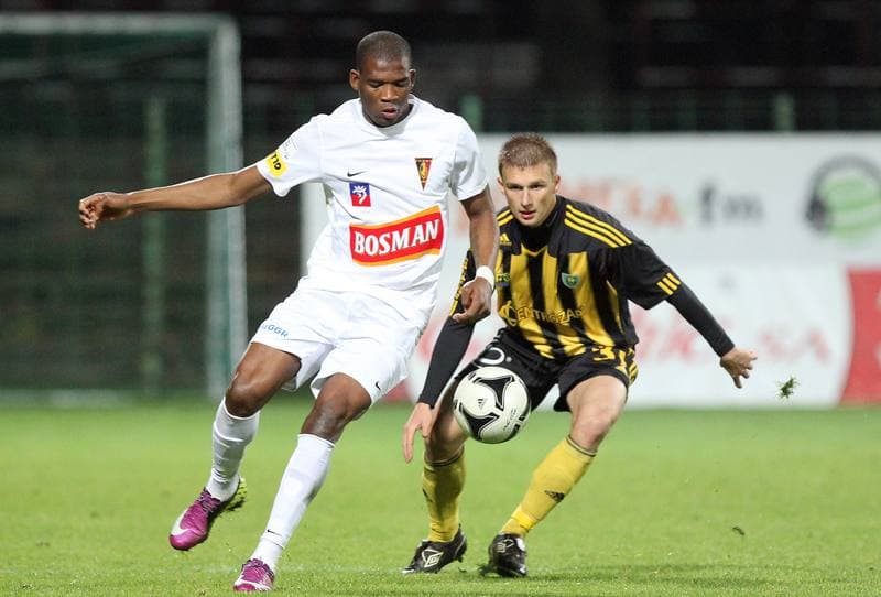 Football. I liga. GKS Katowice - Pogon Szczecin. 12.10.2011