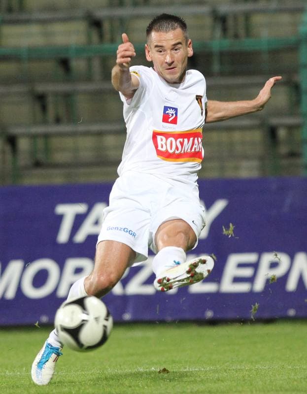 Football. I liga. GKS Katowice - Pogon Szczecin. 12.10.2011