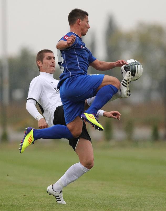 Football. Sparing. Ruch Chorzow - Zaglebie Lubin. 07.10.2011