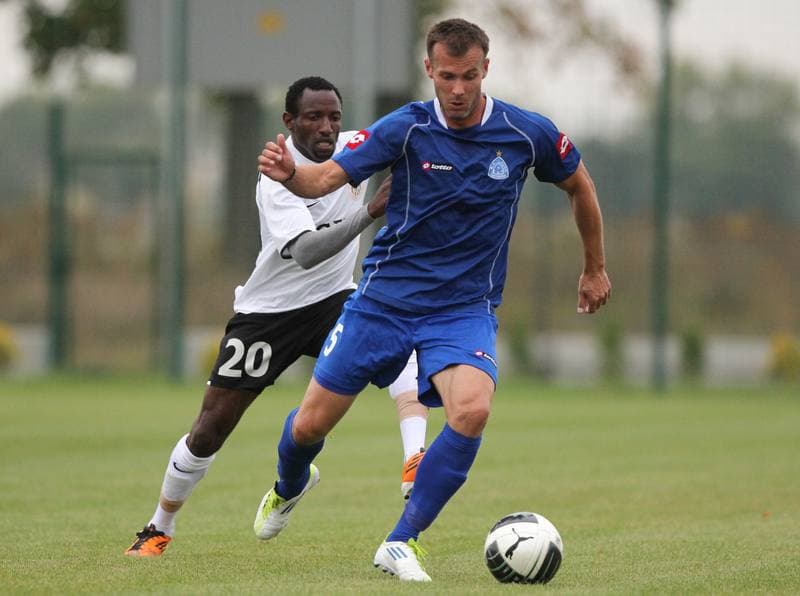 Football. Sparing. Ruch Chorzow - Zaglebie Lubin. 07.10.2011